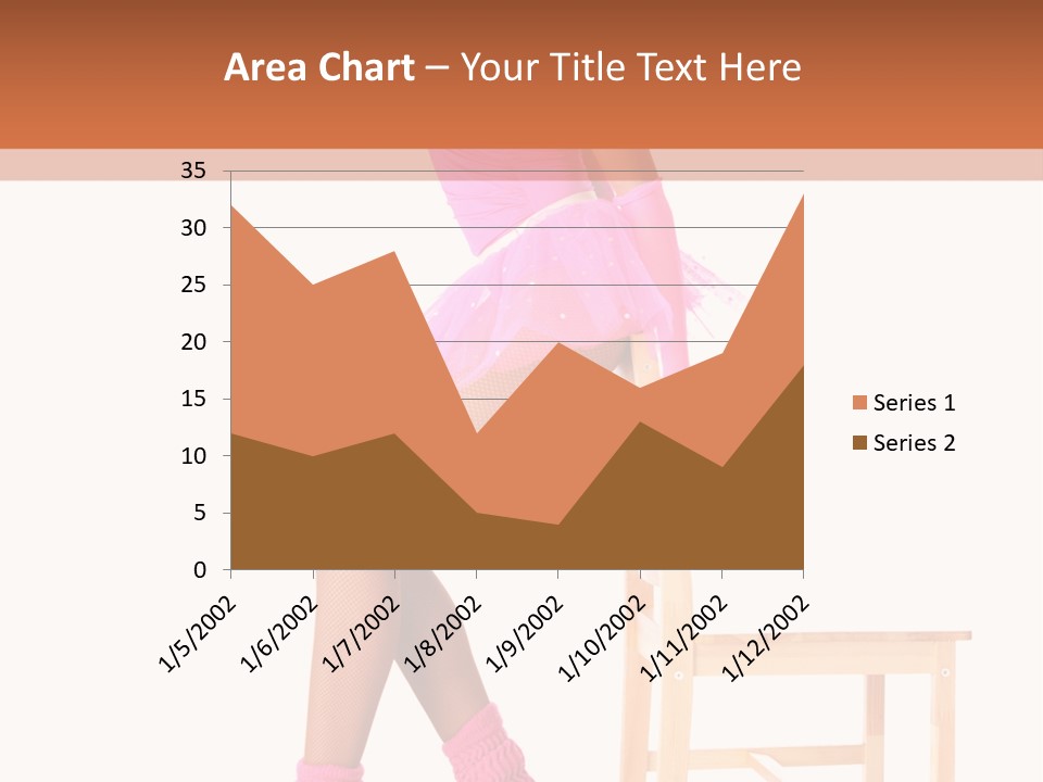 Agile Tutu Dancer PowerPoint Template