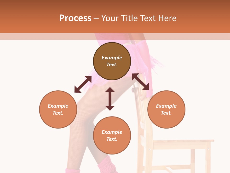 Agile Tutu Dancer PowerPoint Template