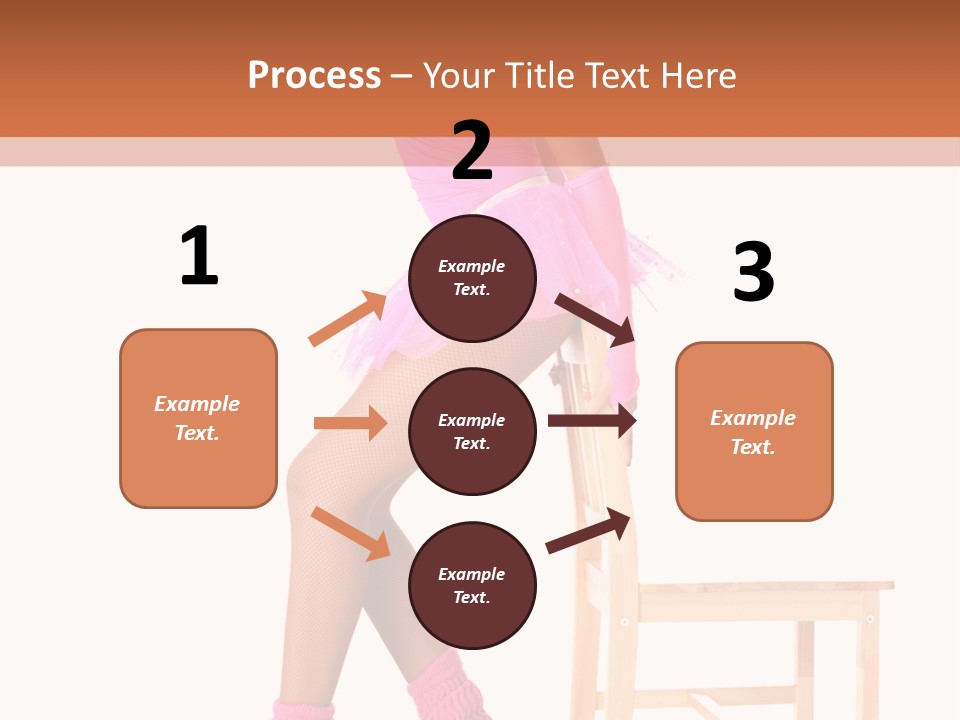 Agile Tutu Dancer PowerPoint Template