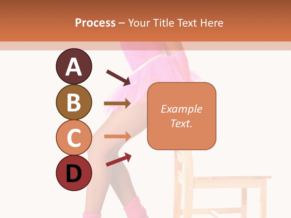 Agile Tutu Dancer PowerPoint Template