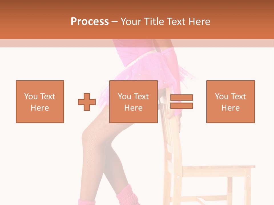 Agile Tutu Dancer PowerPoint Template