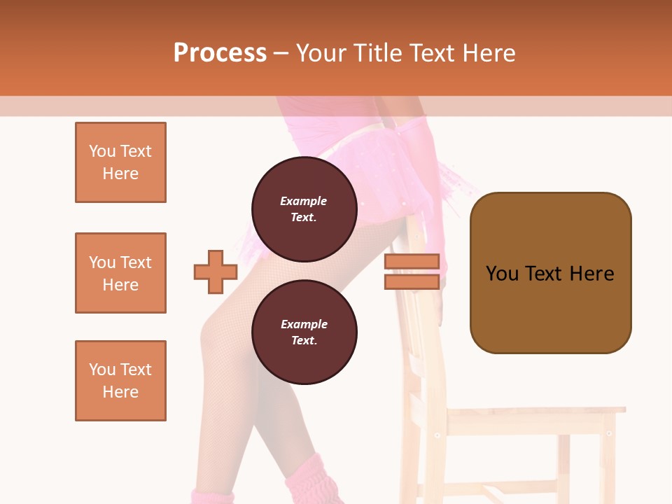 Agile Tutu Dancer PowerPoint Template