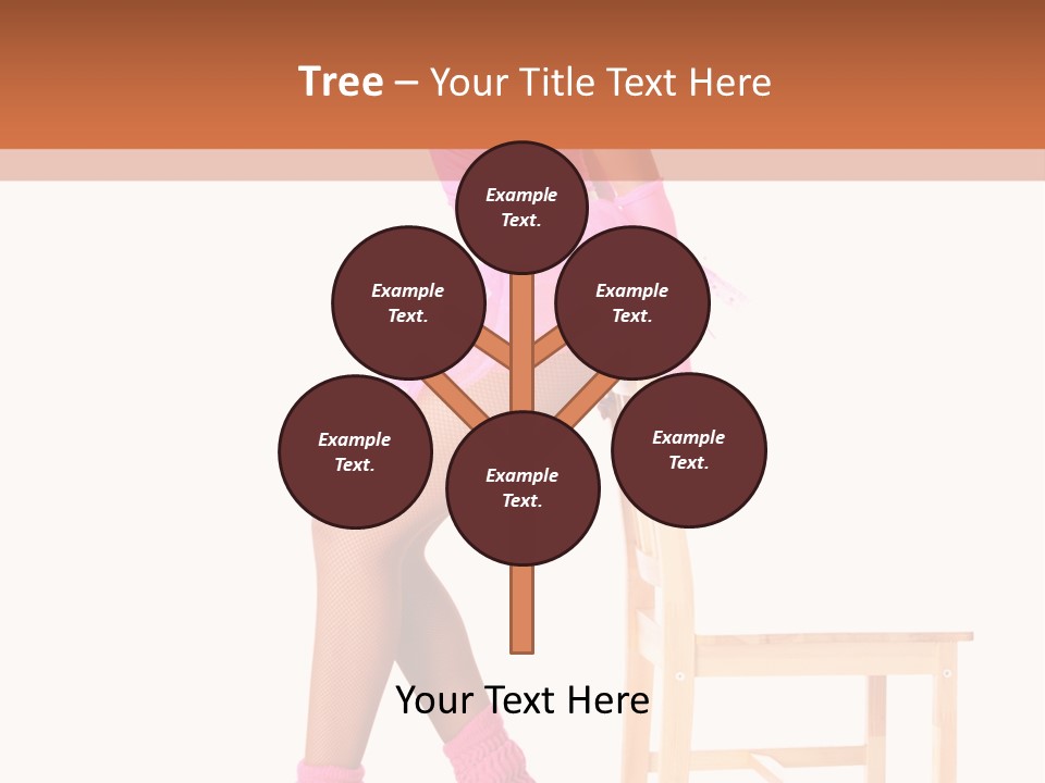 Agile Tutu Dancer PowerPoint Template
