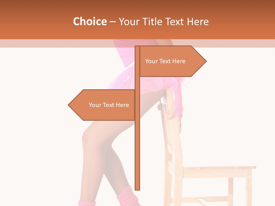 Agile Tutu Dancer PowerPoint Template