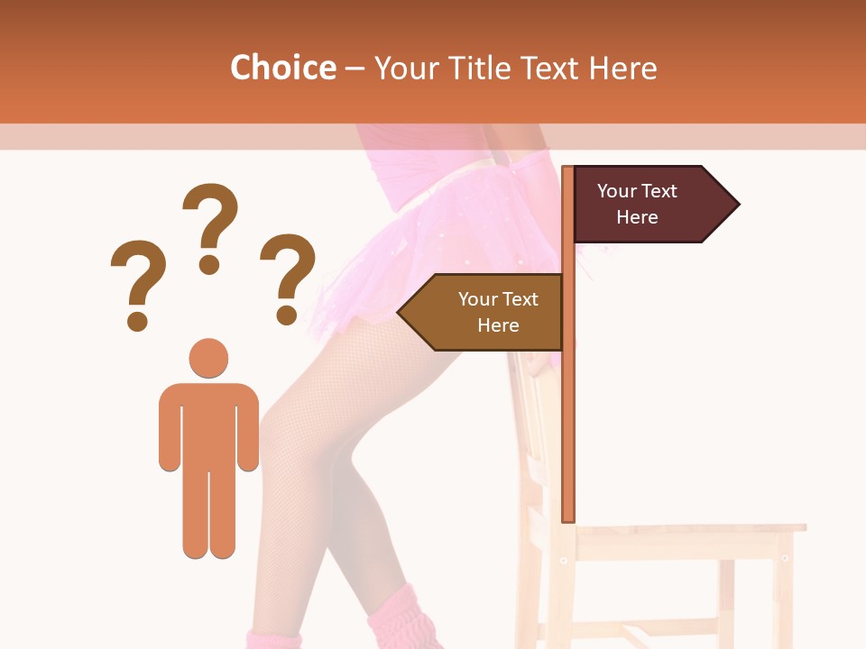 Agile Tutu Dancer PowerPoint Template