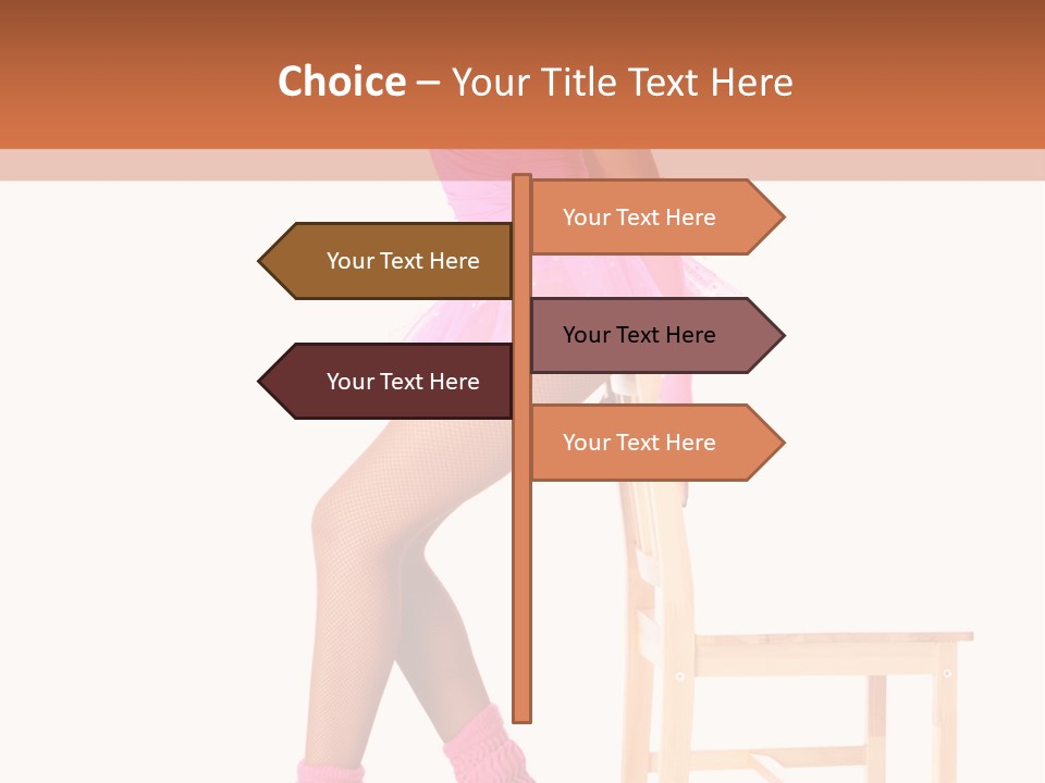 Agile Tutu Dancer PowerPoint Template