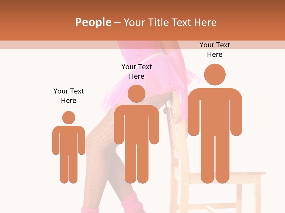 Agile Tutu Dancer PowerPoint Template