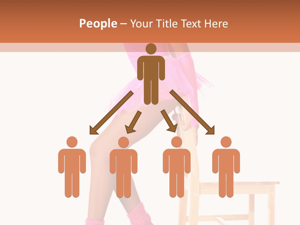 Agile Tutu Dancer PowerPoint Template