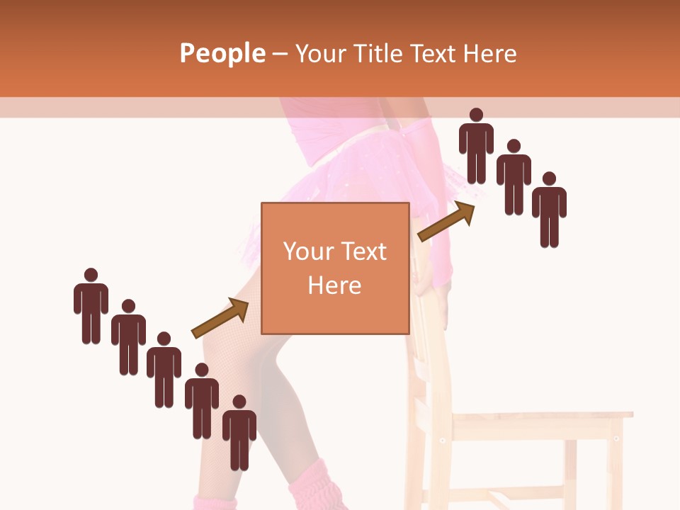 Agile Tutu Dancer PowerPoint Template