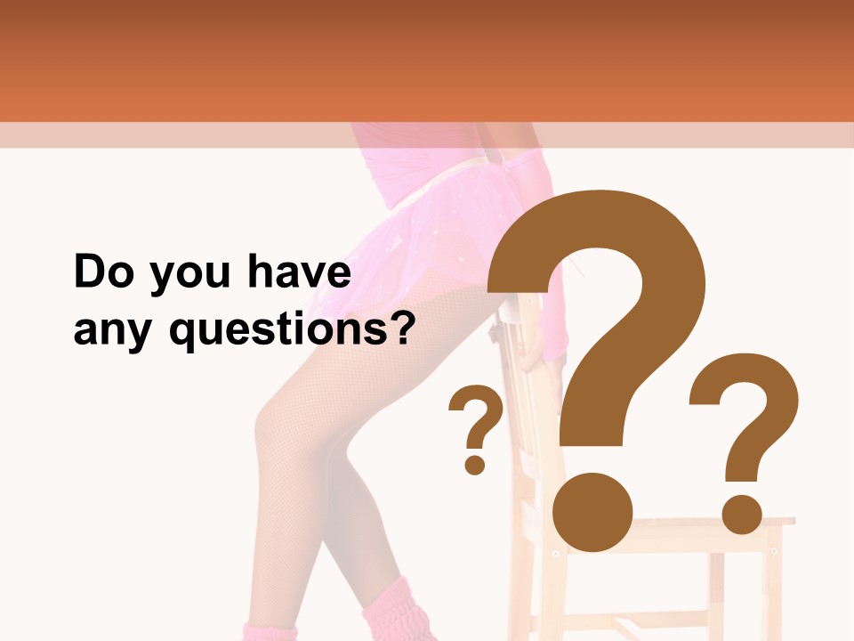 Agile Tutu Dancer PowerPoint Template