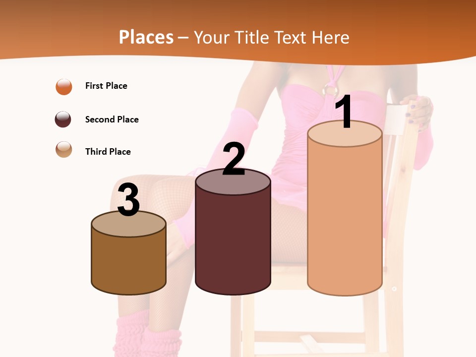 Ballerina Sit Dance PowerPoint Template