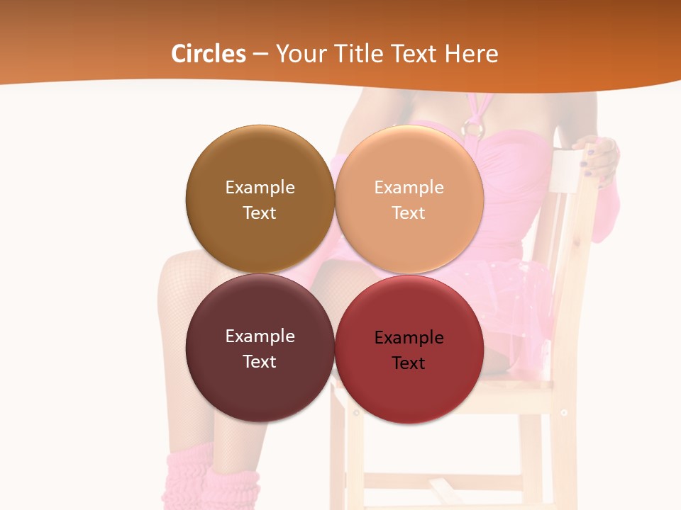 Ballerina Sit Dance PowerPoint Template