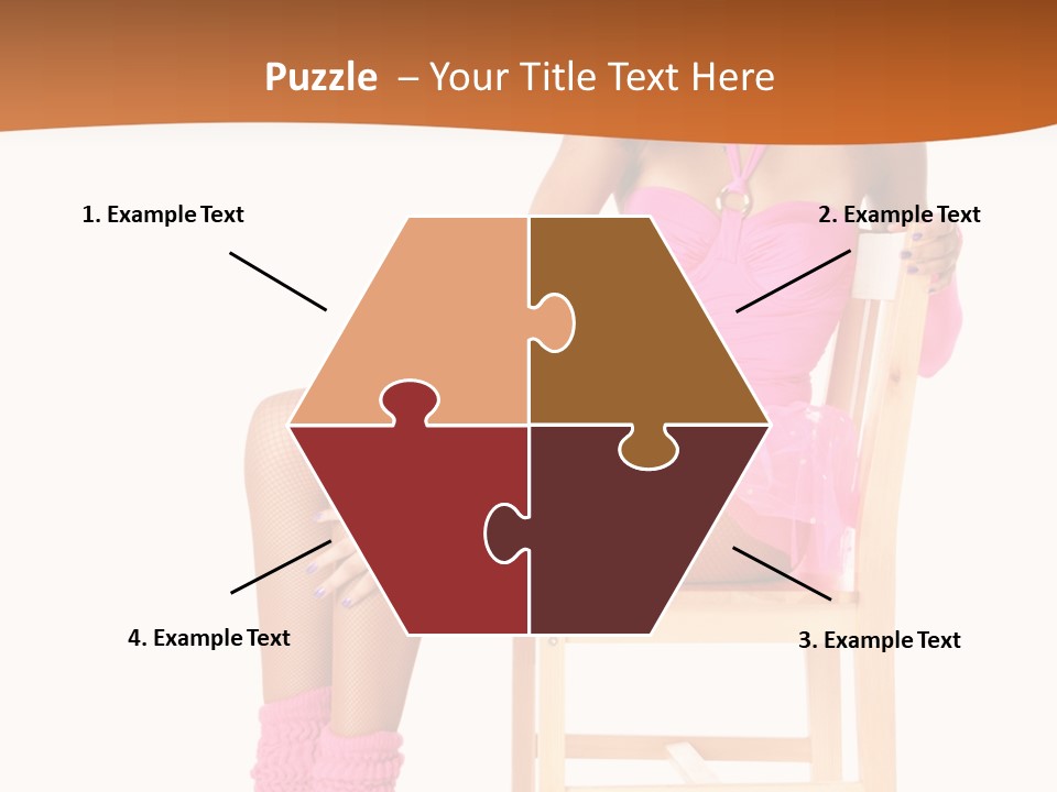 Ballerina Sit Dance PowerPoint Template