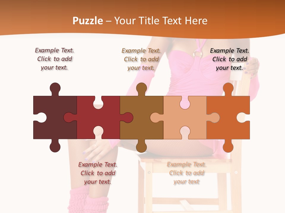 Ballerina Sit Dance PowerPoint Template