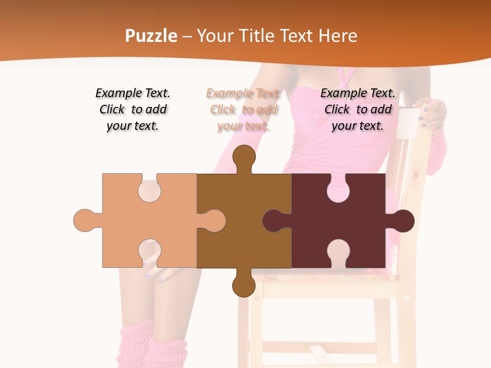 Ballerina Sit Dance PowerPoint Template