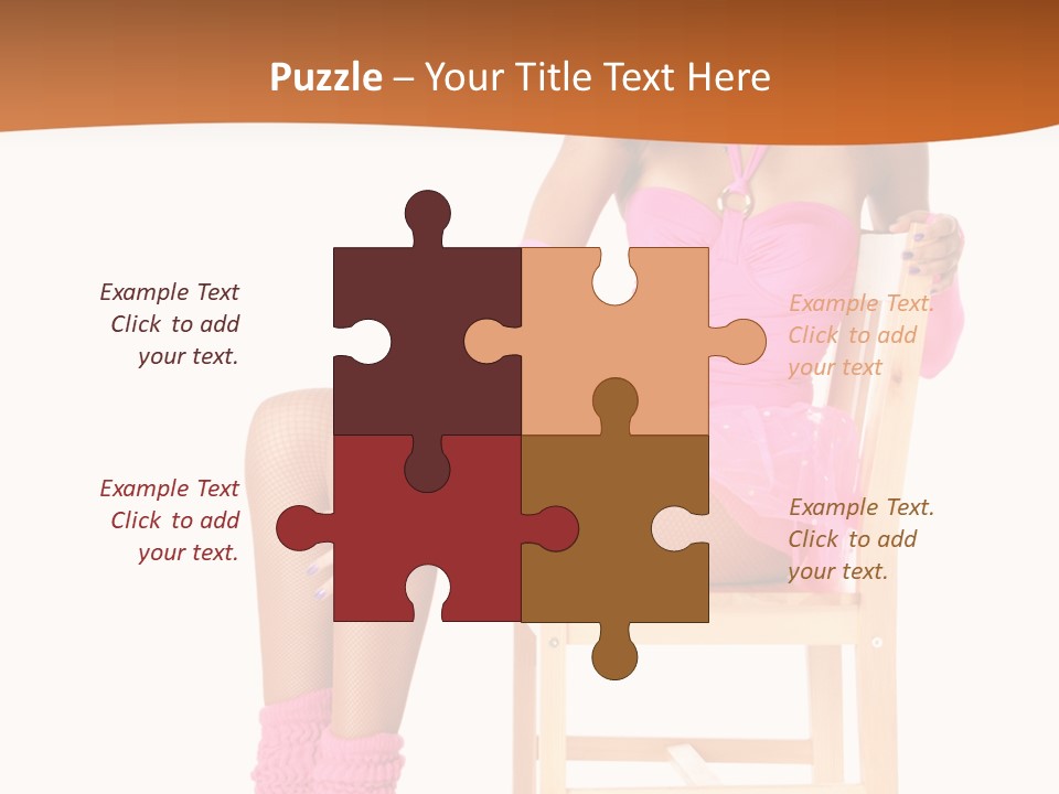 Ballerina Sit Dance PowerPoint Template