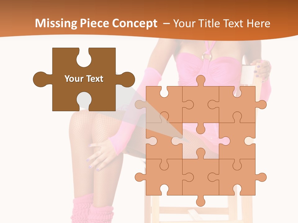 Ballerina Sit Dance PowerPoint Template