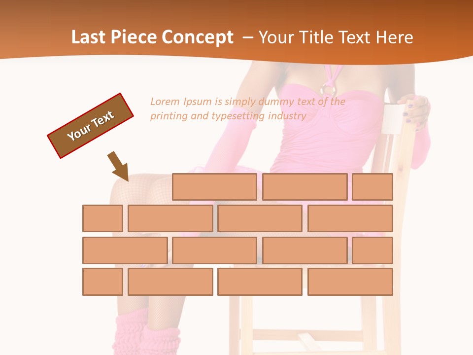 Ballerina Sit Dance PowerPoint Template