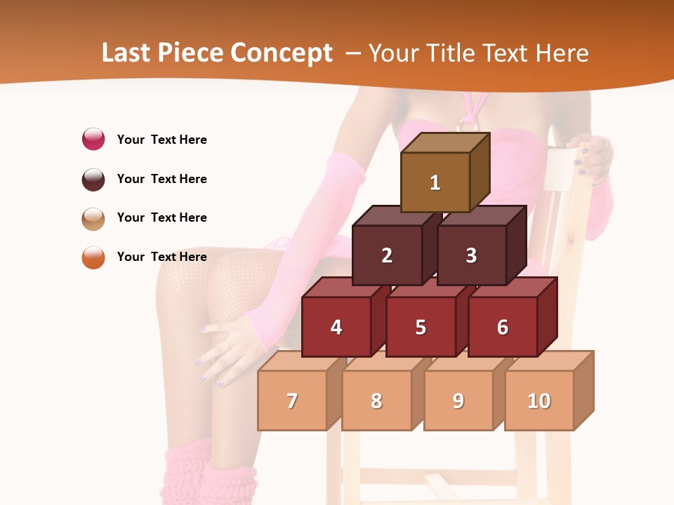 Ballerina Sit Dance PowerPoint Template