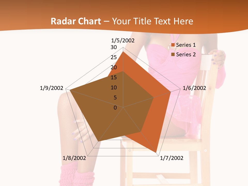 Ballerina Sit Dance PowerPoint Template