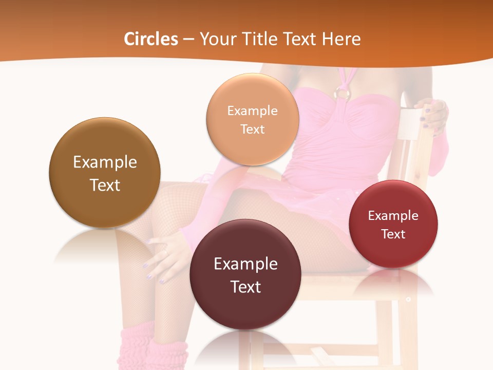 Ballerina Sit Dance PowerPoint Template