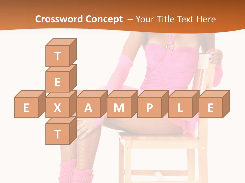 Ballerina Sit Dance PowerPoint Template