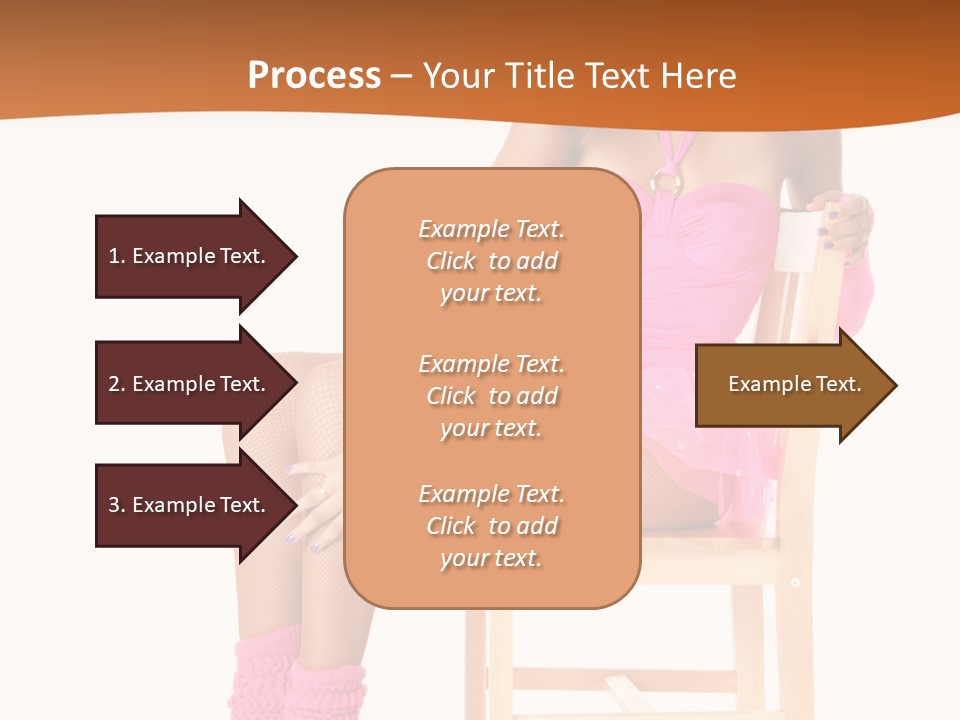 Ballerina Sit Dance PowerPoint Template