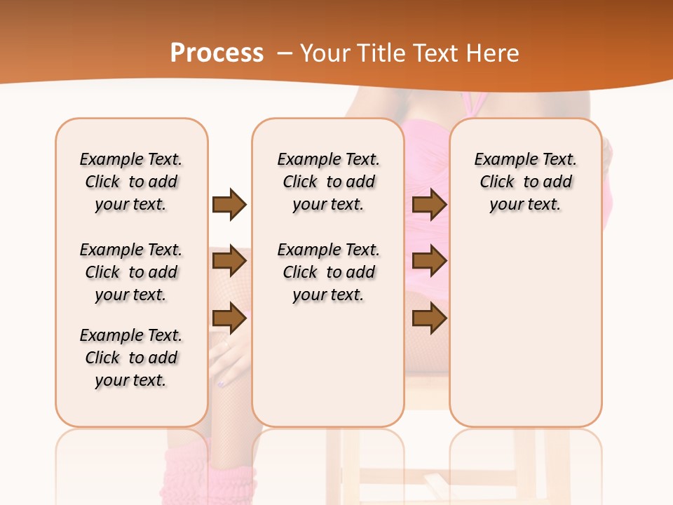 Ballerina Sit Dance PowerPoint Template