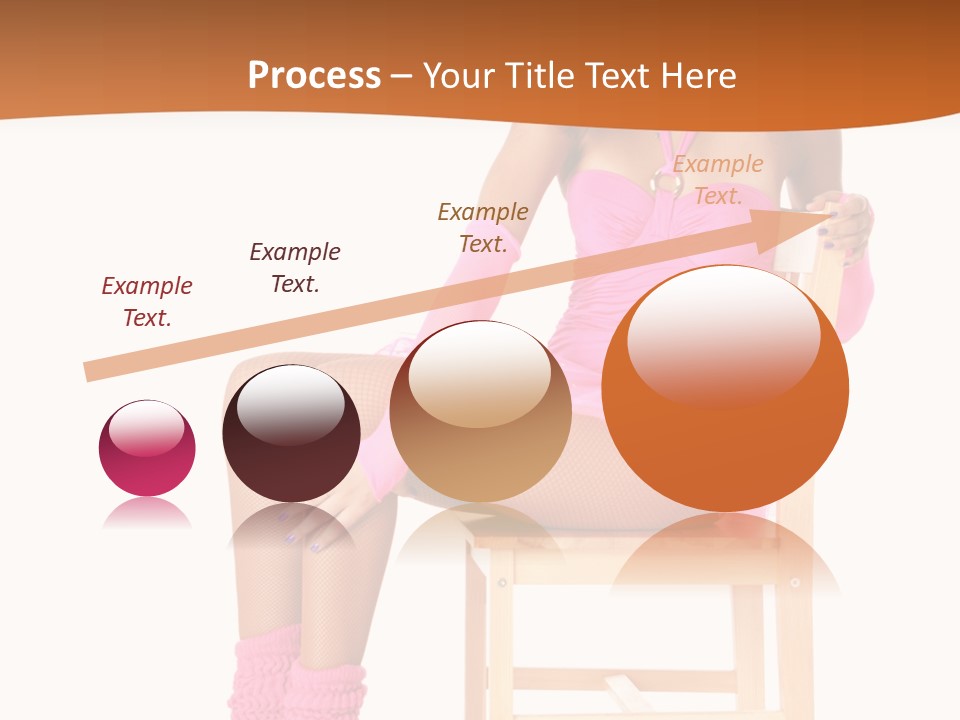 Ballerina Sit Dance PowerPoint Template
