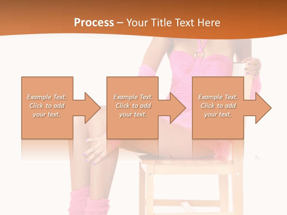 Ballerina Sit Dance PowerPoint Template