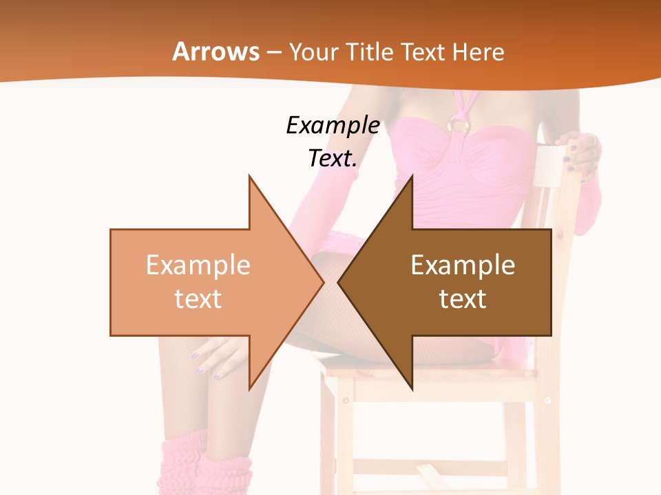 Ballerina Sit Dance PowerPoint Template