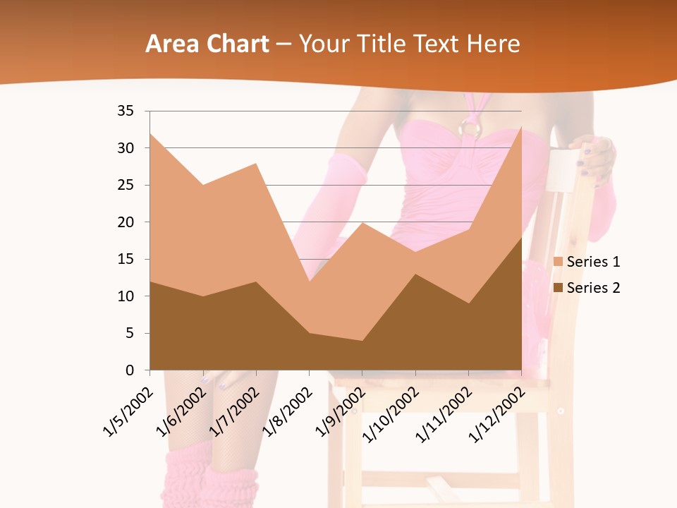 Ballerina Sit Dance PowerPoint Template