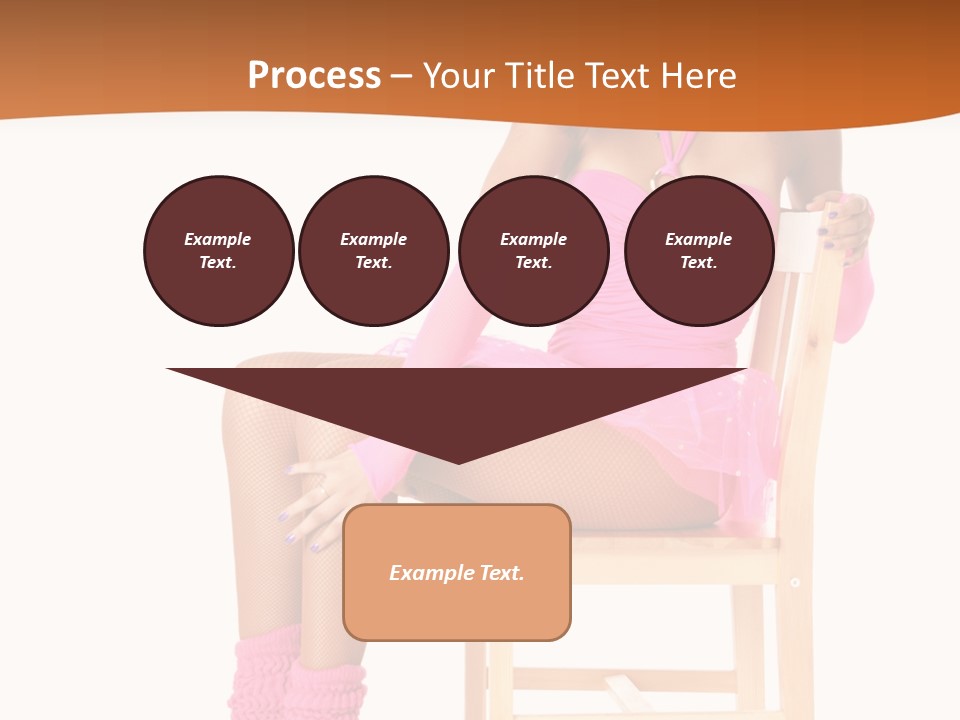 Ballerina Sit Dance PowerPoint Template