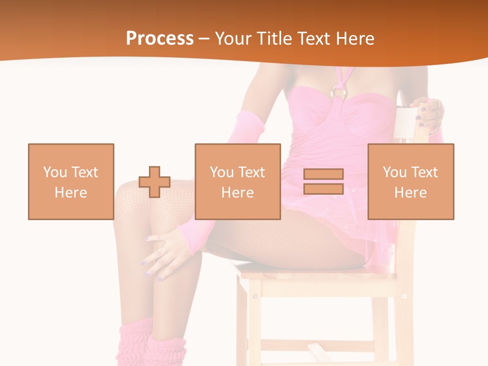 Ballerina Sit Dance PowerPoint Template