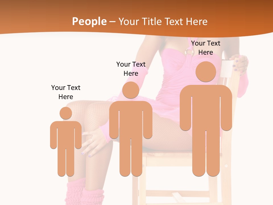 Ballerina Sit Dance PowerPoint Template