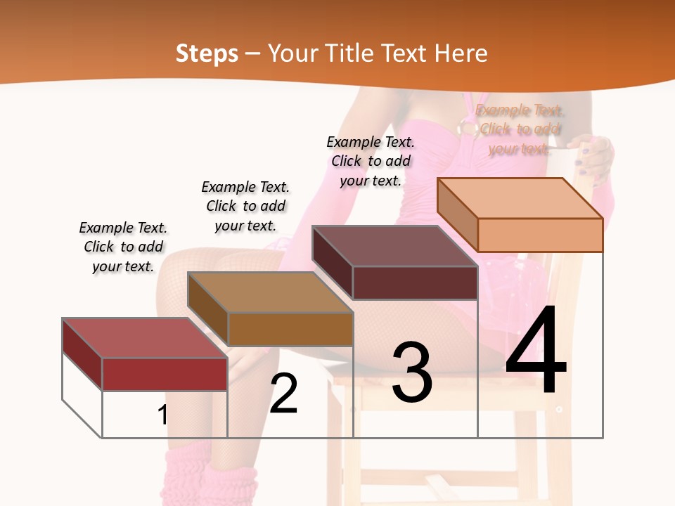 Ballerina Sit Dance PowerPoint Template