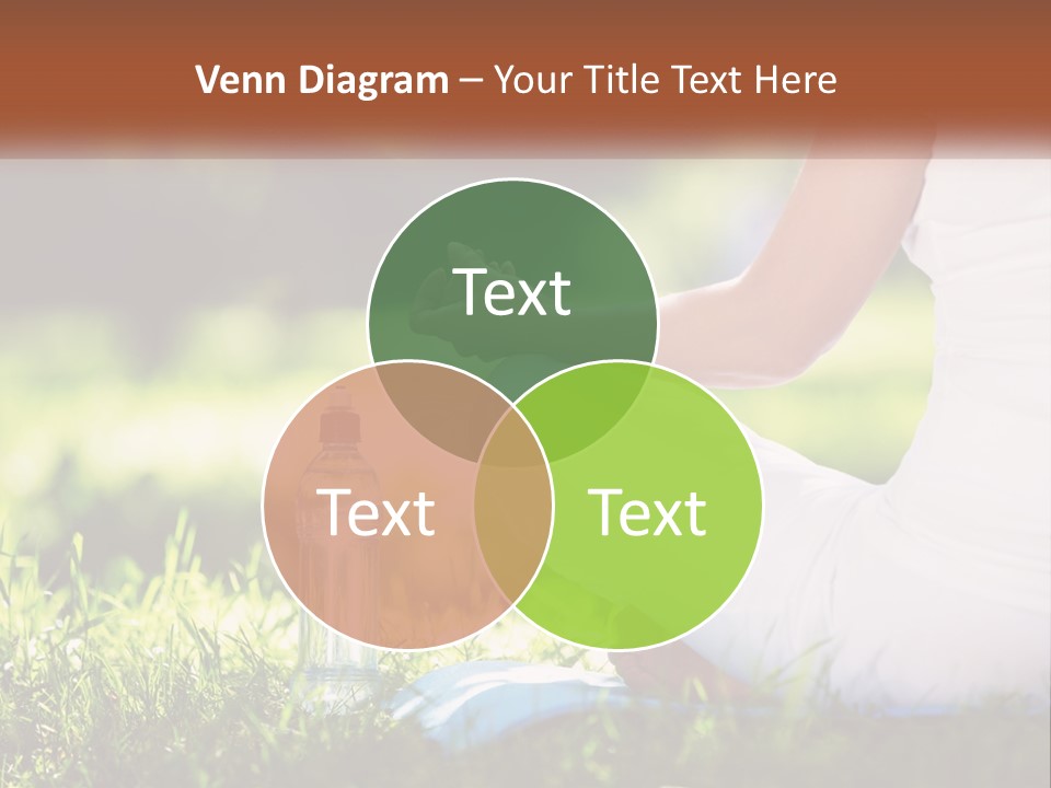 Contemplation Outdoors Back PowerPoint Template