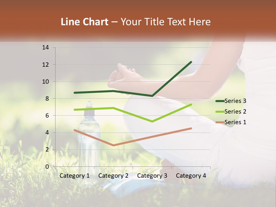 Contemplation Outdoors Back PowerPoint Template