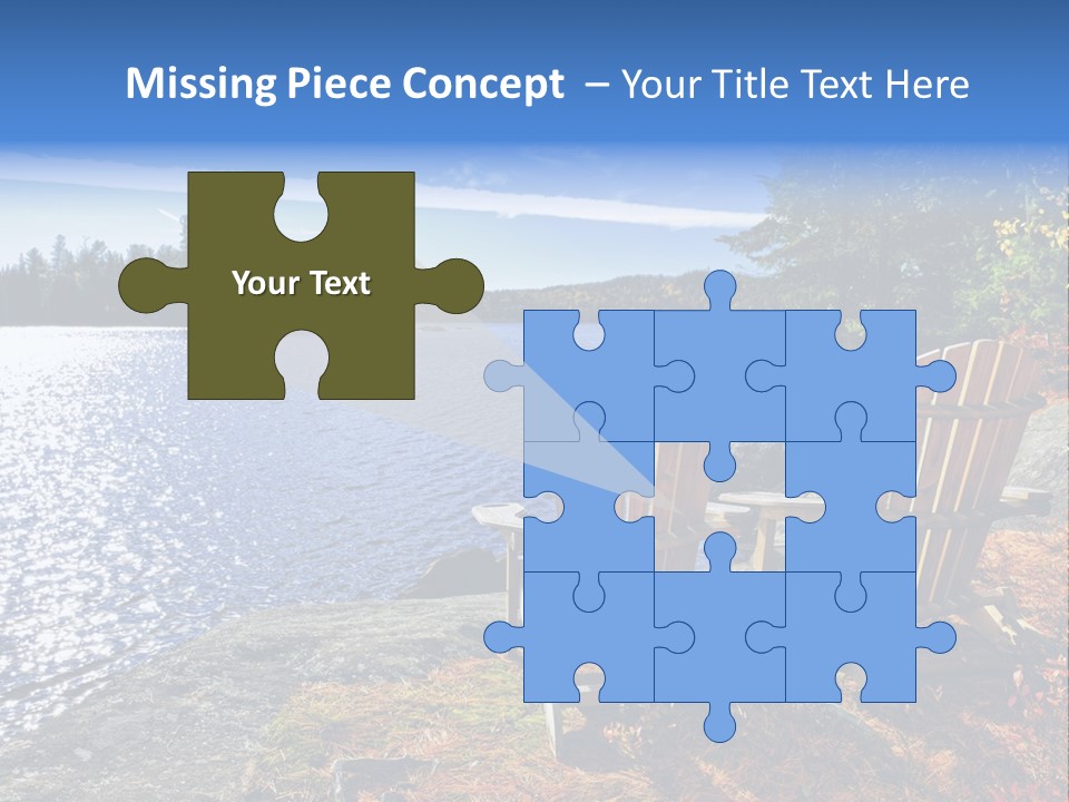 Tree Nature Rock PowerPoint Template