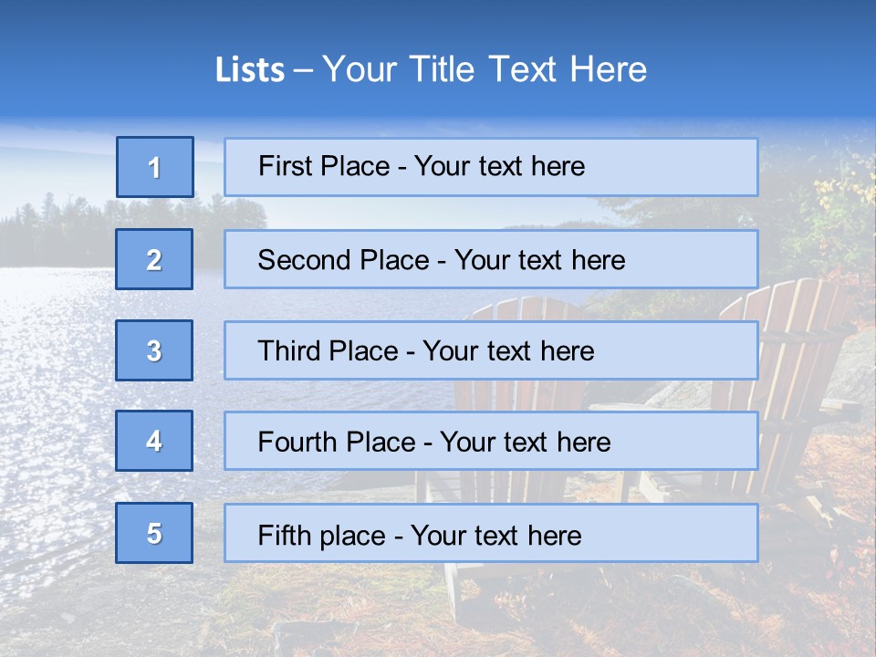 Tree Nature Rock PowerPoint Template