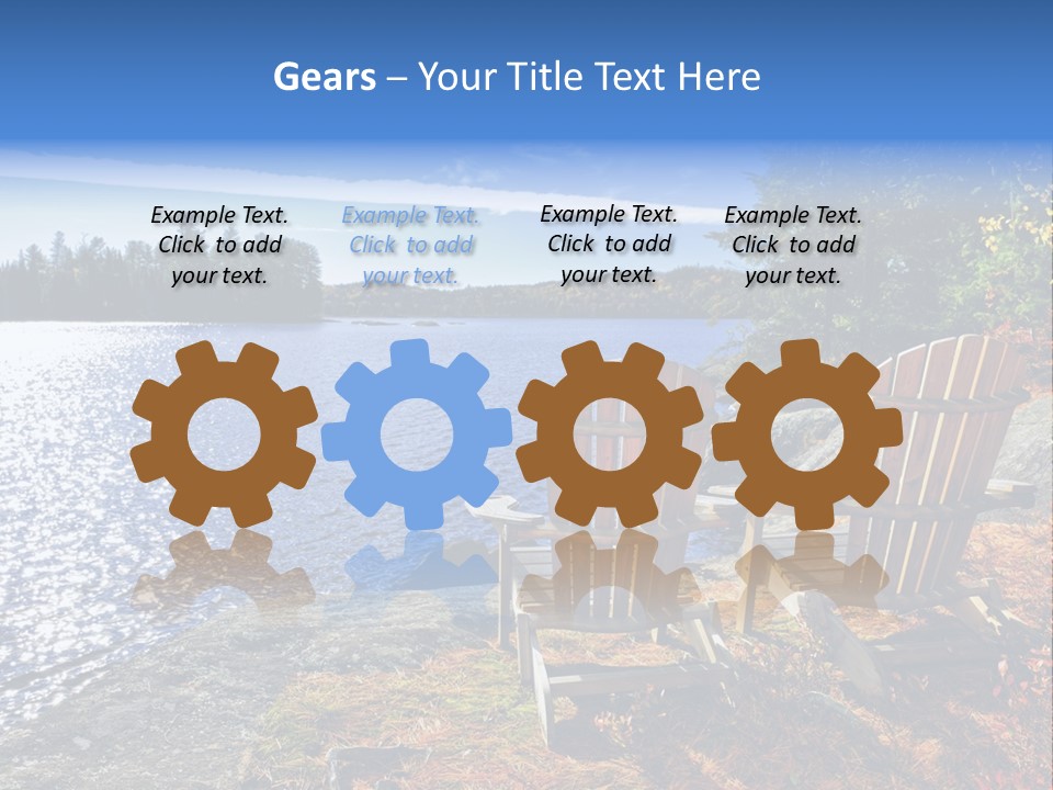 Tree Nature Rock PowerPoint Template