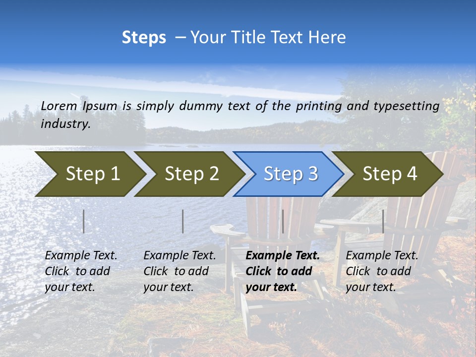 Tree Nature Rock PowerPoint Template