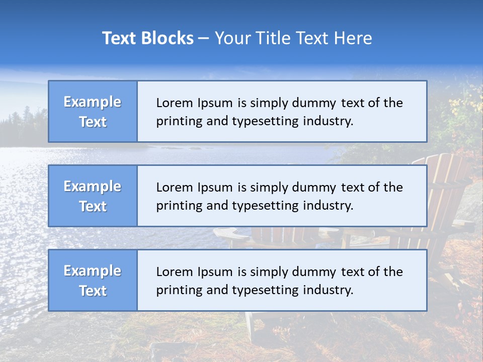 Tree Nature Rock PowerPoint Template