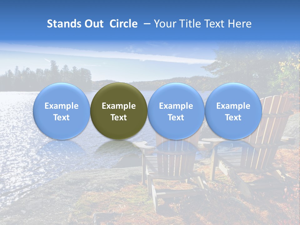 Tree Nature Rock PowerPoint Template