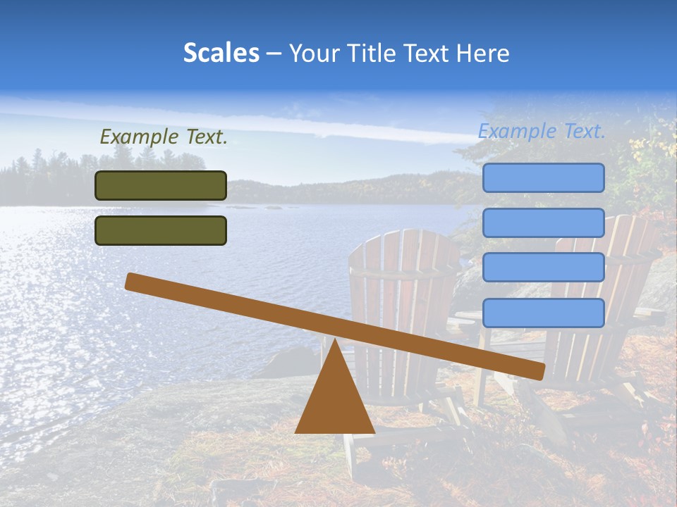 Tree Nature Rock PowerPoint Template