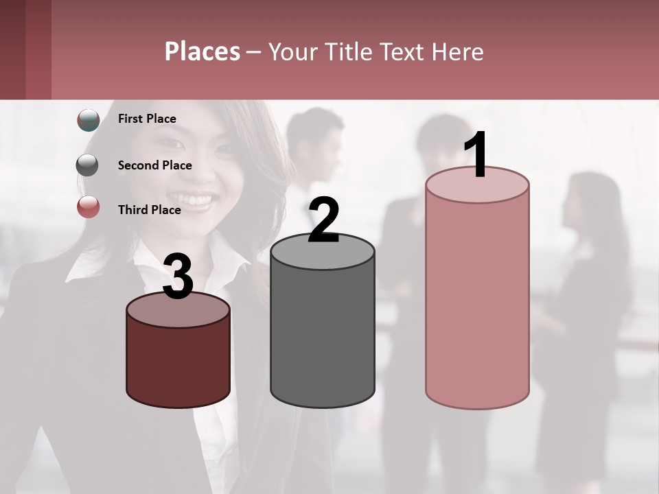 Workplace Confident Executive PowerPoint Template