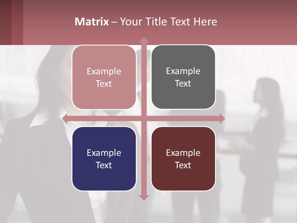 Workplace Confident Executive PowerPoint Template