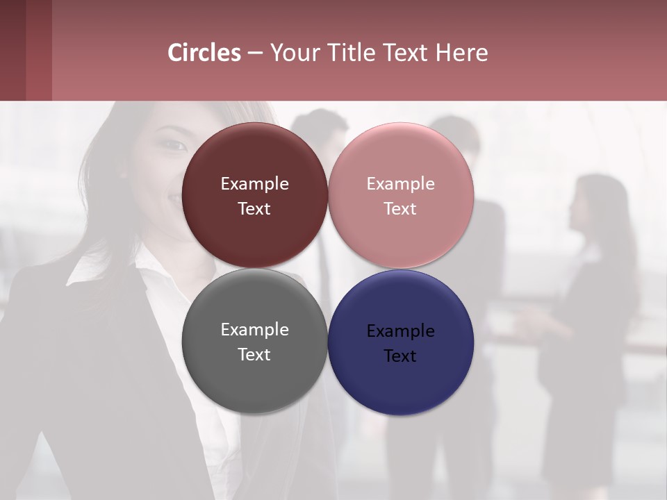 Workplace Confident Executive PowerPoint Template