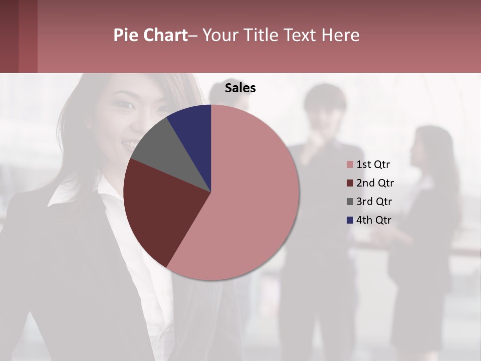 Workplace Confident Executive PowerPoint Template