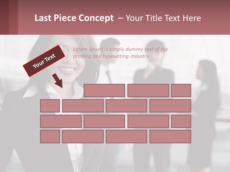 Workplace Confident Executive PowerPoint Template
